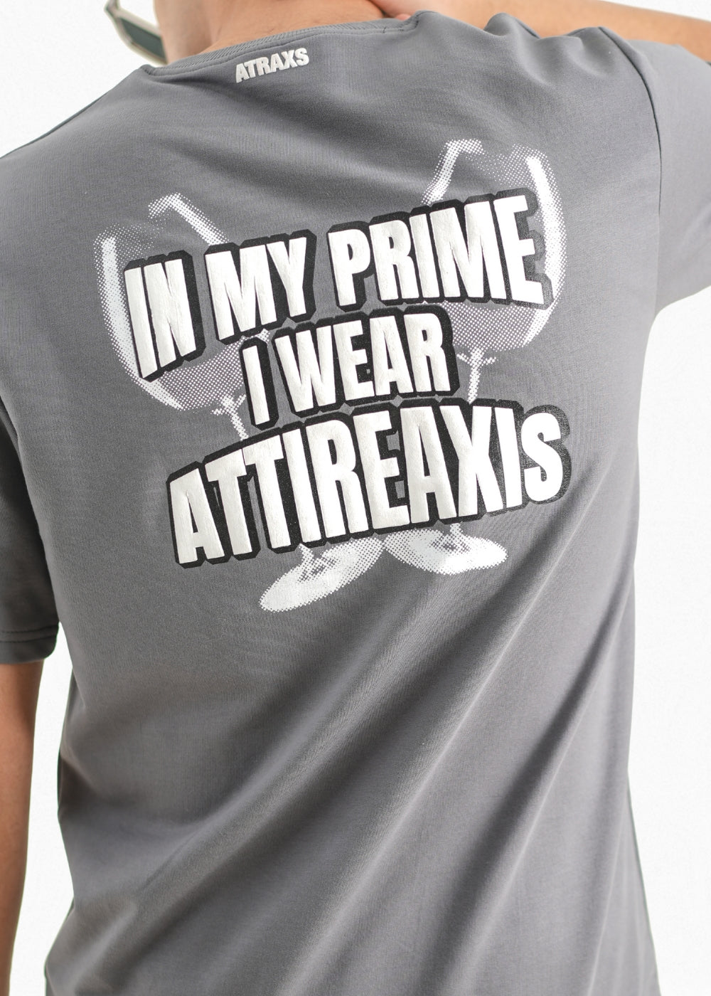 IN MY PRIME I WEAR ATTIRE AXIS - GRAY